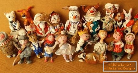 vintage novoletne igrače z lastnimi rokami, foto 37