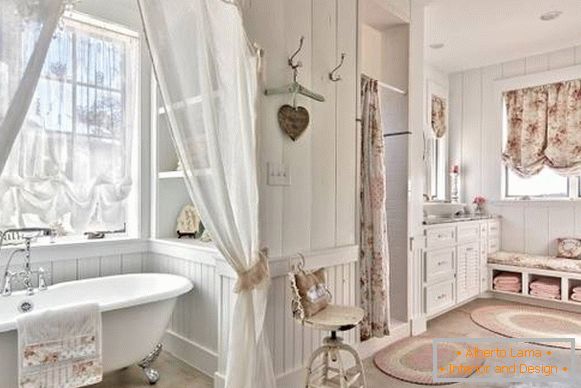 Najboljše kopalnice v stilu Provence - kopalnica fotografija