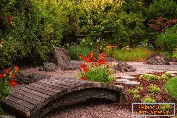 Modna vrtna zasnova - fotografije vrta Zen