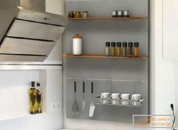 viseče police za kuhinjo, foto 27