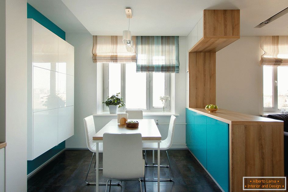 Studio apartma v minimalističnem slogu, Moskva, Rusija