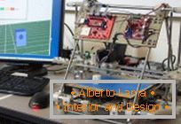 Prototip 3D tiskalnik za tiskanje hrane