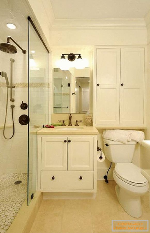 ideje o popravilu majhne kopalnice, fotografija 34