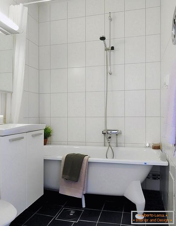 Skandinavsko-design-kopalnica v stanovanju