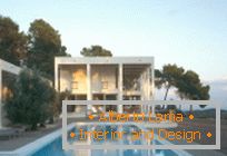 Moderna arhitektura: Luksuzna hiša v Valle de Mornu, Ibiza