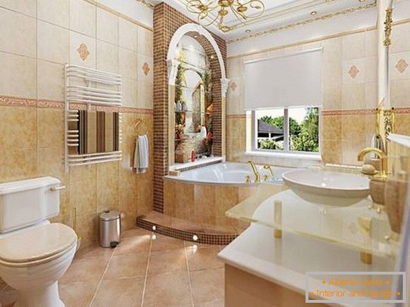 kopalnico v klasičnem slogu, foto 9
