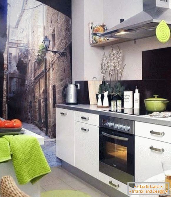 fotografska ozadja v majhni kuhinji panelne hiše, foto 72
