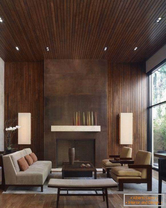 lesena plošča-v-design-dnevna soba