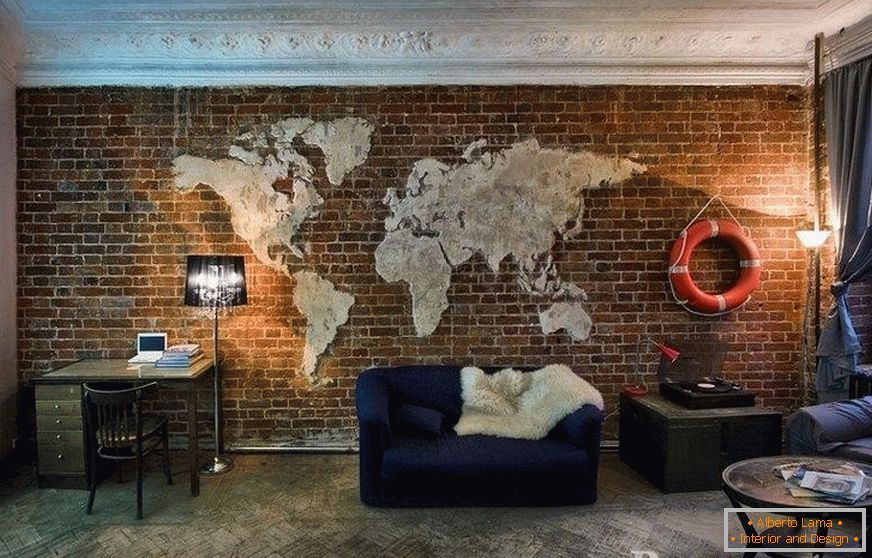 Svetovna mapa o zidu