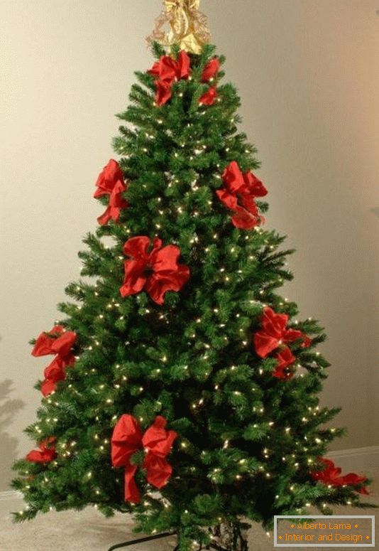 minimalistično-božično drevo