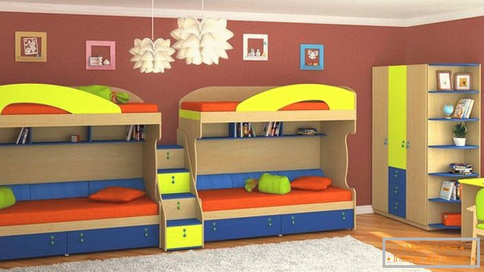 Otroška soba za dva otroka